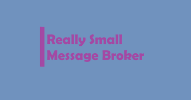 Really Small Message Broker