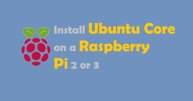 Install Ubuntu Core on Raspberry Pi