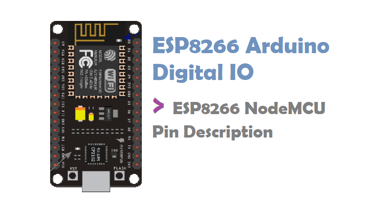 GPIO pins of ESP8266