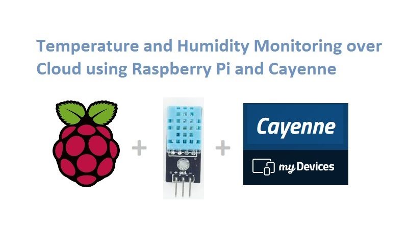 Raspberry Pi and DHT11 with Cayenne