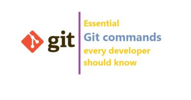 Essential git commands