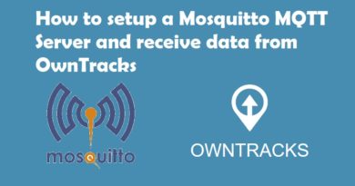 How to setup a Mosquitto MQTT Server and receive data from OwnTracks