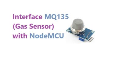 Interface MQ135 (Gas Sensor) with NodeMCU