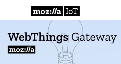 Mozilla WebThing Gateway