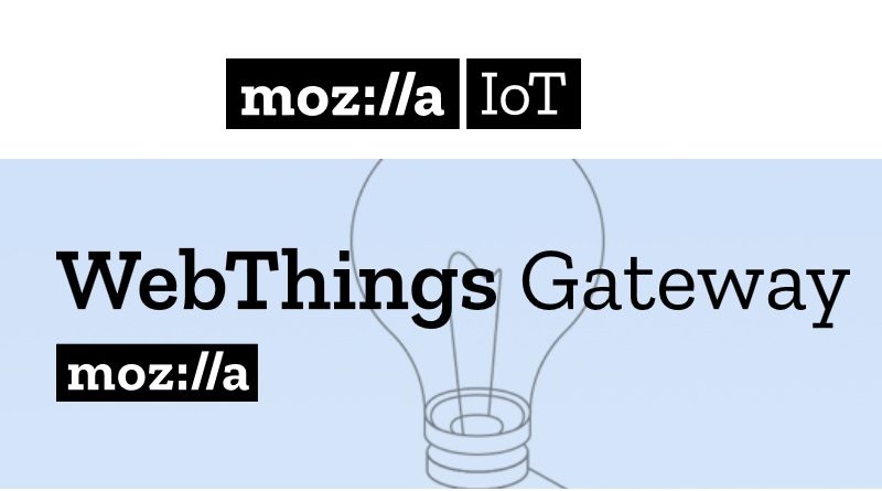 Mozilla WebThing Gateway