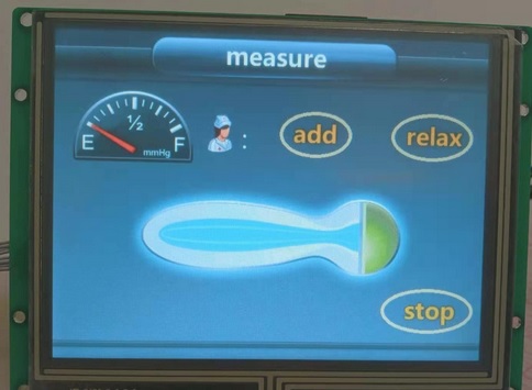 Main screen of pressure gauge1