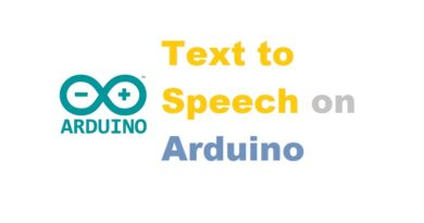 Text to Speech on Arduino