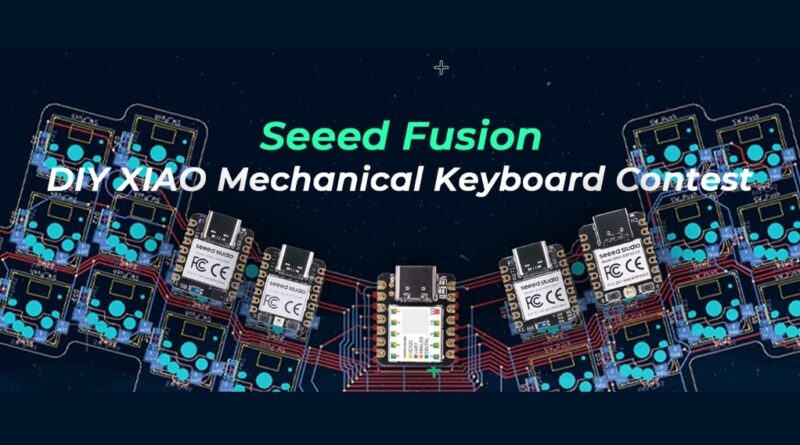 Seeed Fusion DIY XIAO Mechanical Keyboard Contest to Win $1000 Coupons & Seeed XIAO Pillows in Prizes