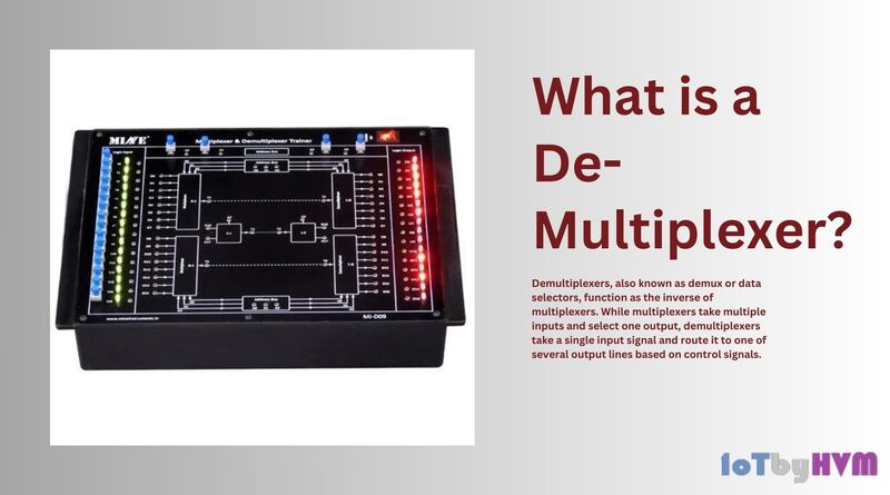 What is a Demultiplexer | Working, Types and Applications