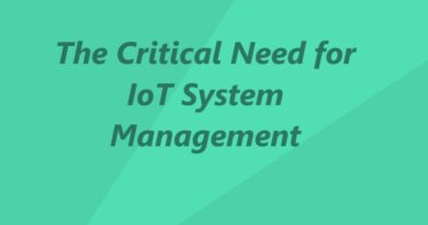 The Critical Need for IoT System Management