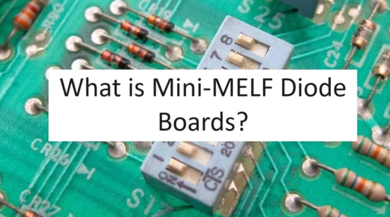 What is Mini-MELF Diode Boards?