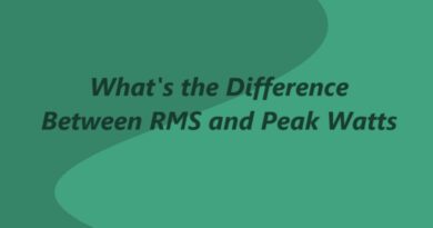 What's the Difference Between RMS and Peak Watts
